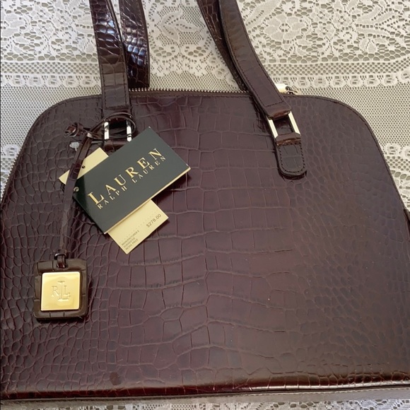 Ralph Lauren Handbags - Ralph Lauren Brown Leather Bag